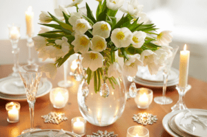 Christmas flower arrangements featured image